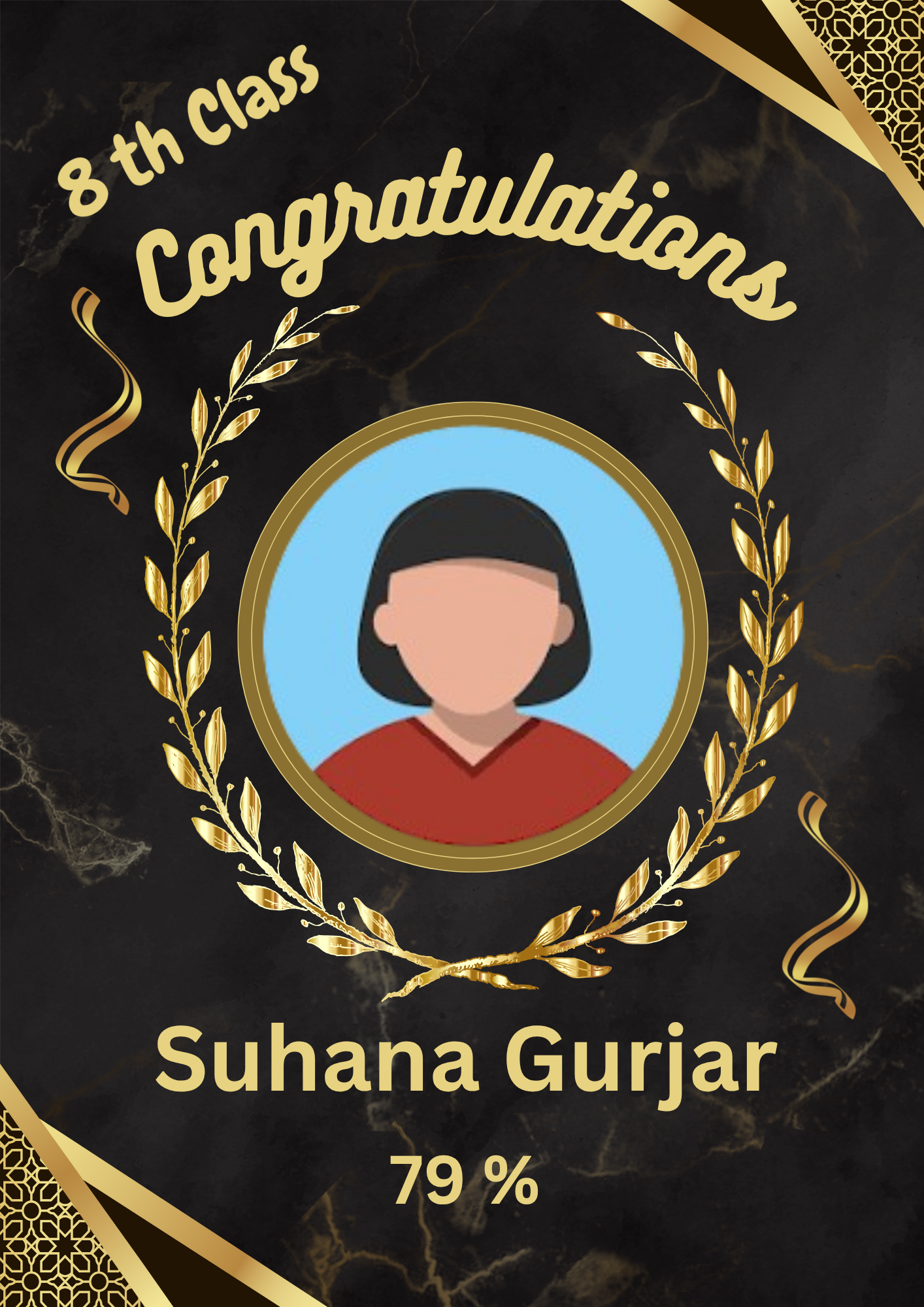 8th class student 2